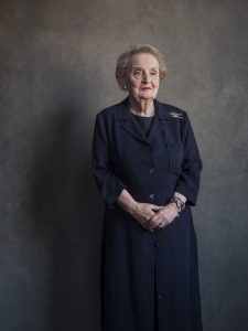 Madeleine Albright by Frank Ruiter.